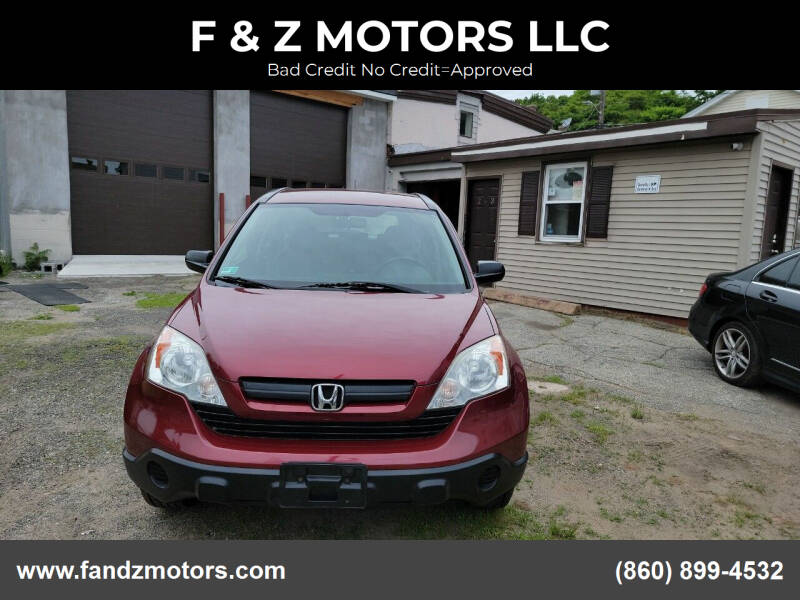 2009 Honda CR-V for sale at F & Z MOTORS LLC in Vernon Rockville CT