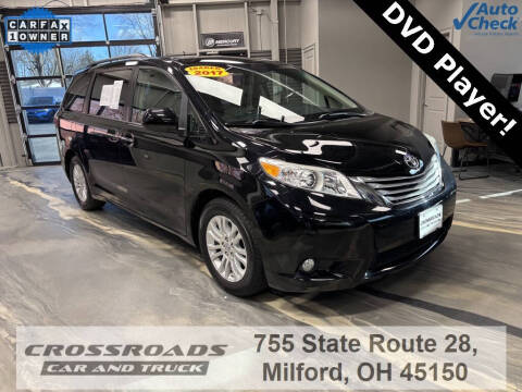 2017 Toyota Sienna for sale at Crossroads Car and Truck - Crossroads Car & Truck - Milford in Milford OH