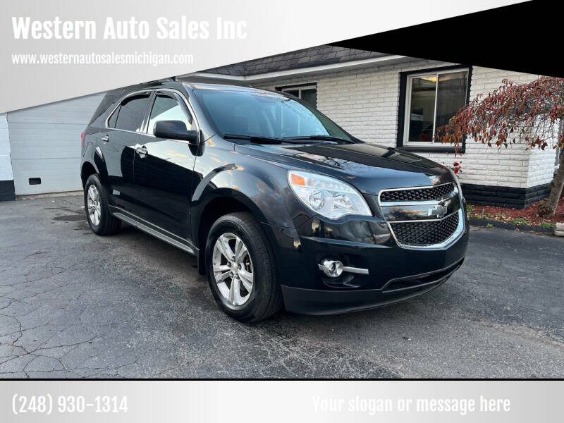 2015 Chevrolet Equinox for sale at Western Auto Sales Inc in Farmington Hills MI