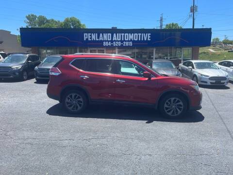 2016 Nissan Rogue for sale at Penland Automotive Group in Laurens SC