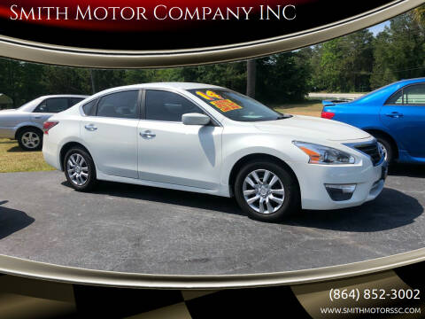 2014 Nissan Altima for sale at Smith Motor Company INC in Mc Cormick SC