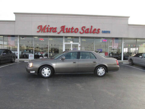 2002 Cadillac DeVille for sale at Mira Auto Sales in Dayton OH