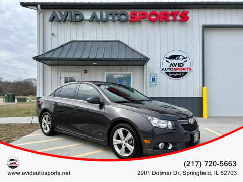 2014 Chevrolet Cruze for sale at AVID AUTOSPORTS in Springfield IL