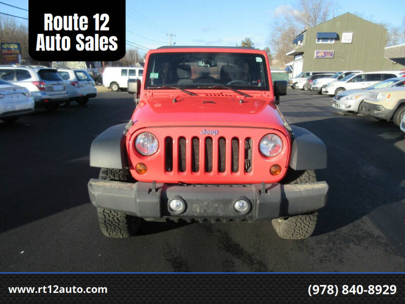 2013 Jeep Wrangler Unlimited for sale at Route 12 Auto Sales in Leominster MA