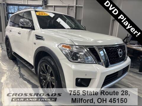 2017 Nissan Armada for sale at Crossroads Car & Truck in Milford OH