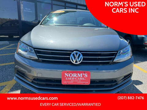 2017 Volkswagen Jetta for sale at NORM'S USED CARS INC in Wiscasset ME