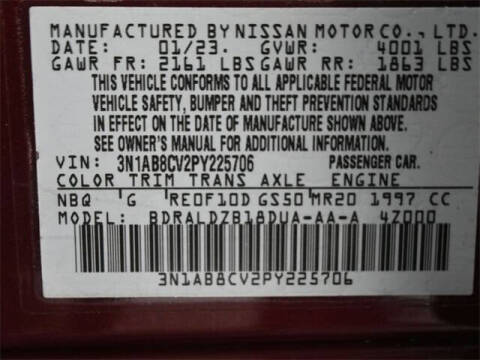 2023 Nissan Sentra SV