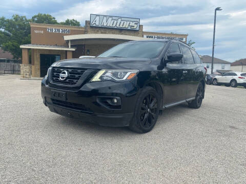 2018 Nissan Pathfinder for sale at A MOTORS SALES AND FINANCE - 10110 West Loop 1604 N in San Antonio TX