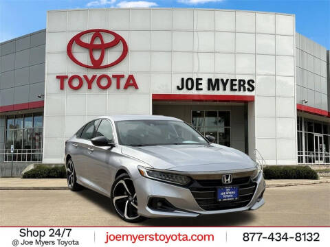 2021 Honda Accord for sale at Joe Myers Toyota PreOwned in Houston TX