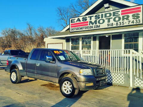 2005 Ford F-150 for sale at EASTSIDE MOTORS in Tulsa OK