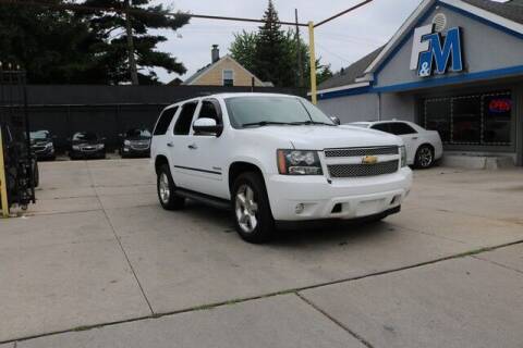 2011 Chevrolet Tahoe for sale at F & M AUTO SALES in Detroit MI