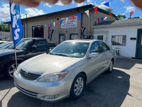 2003 Toyota Camry for sale at East Coast Motor Sports in West Warwick RI