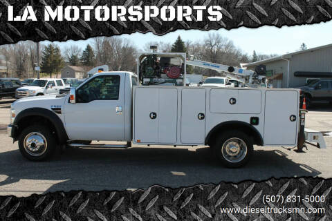 2008 Ford F-550 Super Duty for sale at L.A. MOTORSPORTS in Windom MN