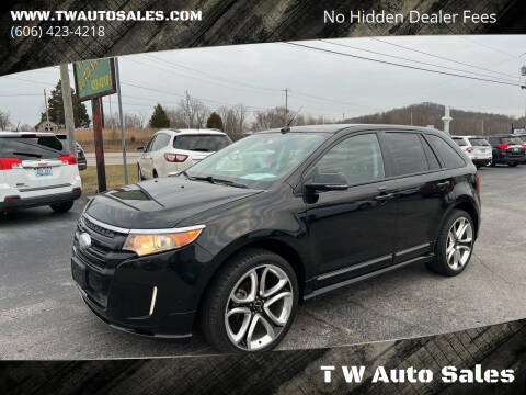 2013 Ford Edge for sale at T W Auto Sales in Science Hill KY