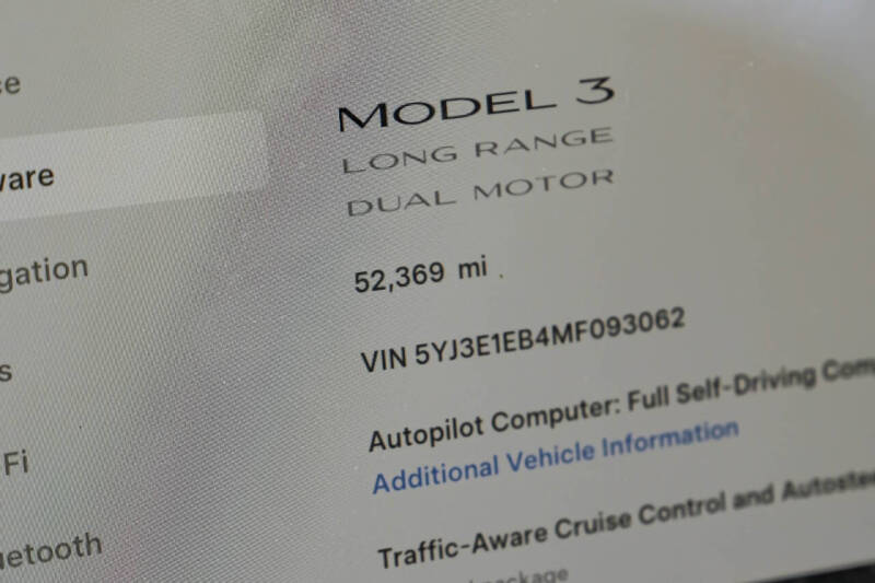 2021 Tesla Model 3 Long Range