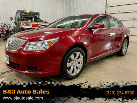 2013 Buick LaCrosse for sale at S&J Auto Sales in South Haven MN