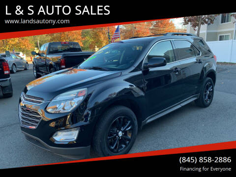 2016 Chevrolet Equinox for sale at L & S AUTO SALES in Port Jervis NY