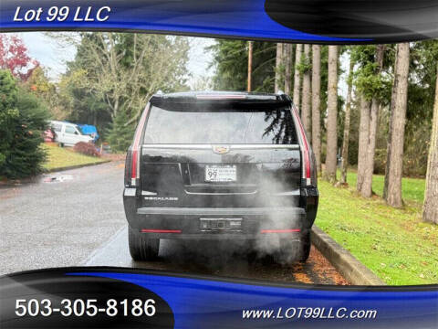 2017 Cadillac Escalade ESV Premium Luxury