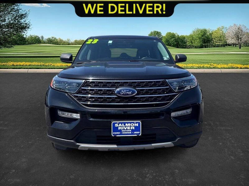 Used 2023 Ford Explorer XLT with VIN 1FMSK8DH2PGB44017 for sale in Salmon, ID