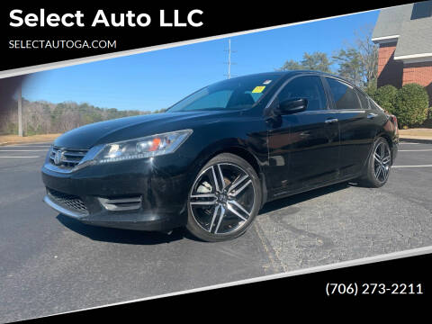 2013 Honda Accord for sale at Select Auto LLC in Ellijay GA