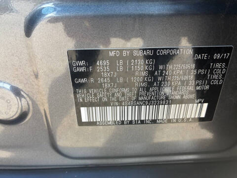 2018 Subaru Outback 2.5i Limited