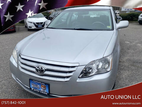 2007 Toyota Avalon for sale at Auto Union LLC in Virginia Beach VA
