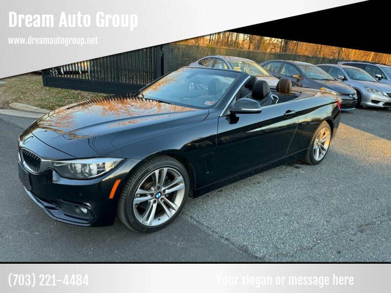 2018 BMW 4 Series for sale at Dream Auto Group in Dumfries VA
