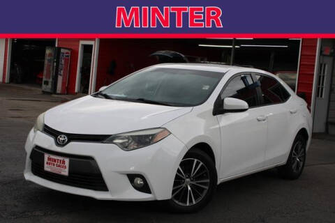 2016 Toyota Corolla for sale at Minter Auto Sales in South Houston TX