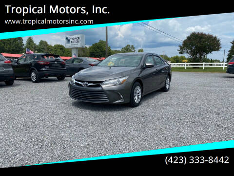 2017 Toyota Camry for sale at Tropical Motors, Inc. in Riceville TN