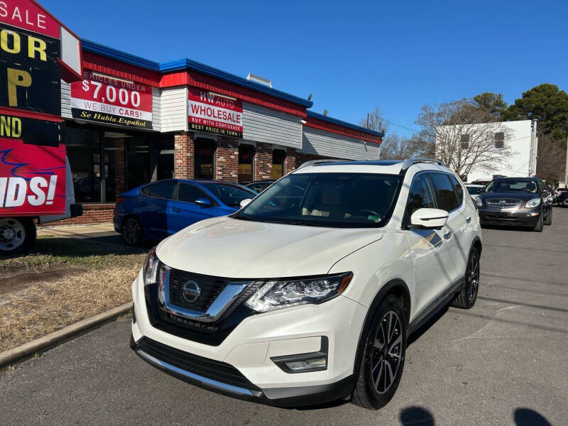 2020 Nissan Rogue for sale at HW Auto Wholesale in Norfolk VA