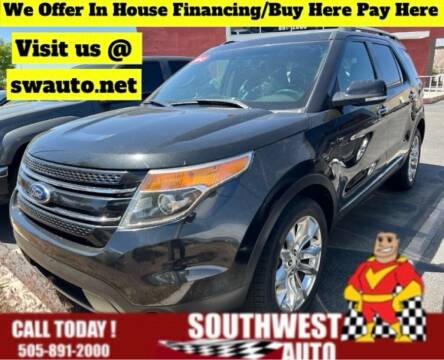 2013 Ford Explorer for sale at SOUTHWEST AUTO in Albuquerque NM