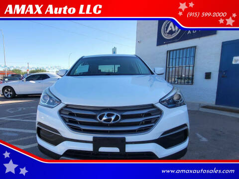 2018 Hyundai Santa Fe Sport for sale at AMAX Auto LLC in El Paso TX