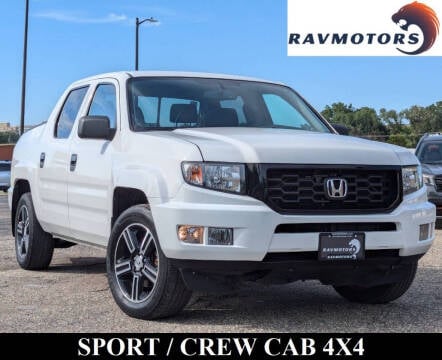 2014 Honda Ridgeline for sale at RAVMOTORS- Burnsville in Burnsville MN