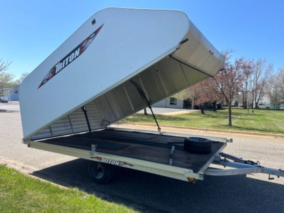 2012 Triton Trailers 2-sled aluminum snowmobile trailer for sale at Sales Ramp LLC in Elk River, MN