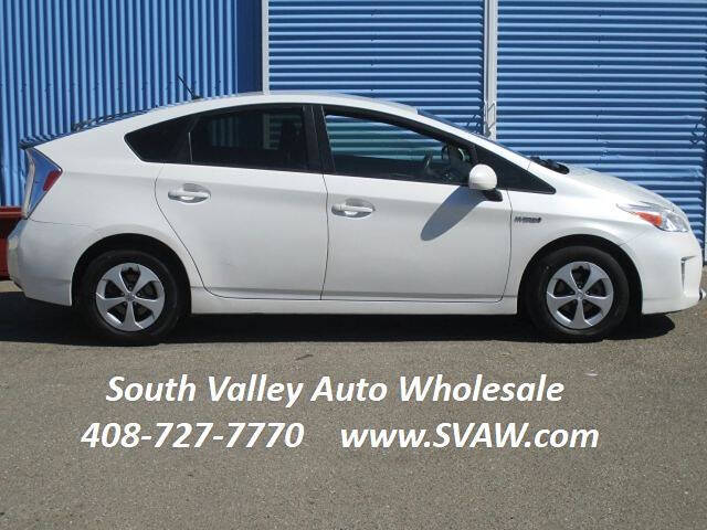 2013 Toyota Prius for sale at South Valley Auto Wholesale in Santa Clara, CA