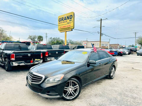 2015 Mercedes-Benz E-Class for sale at Grand Auto Sales in Tampa FL