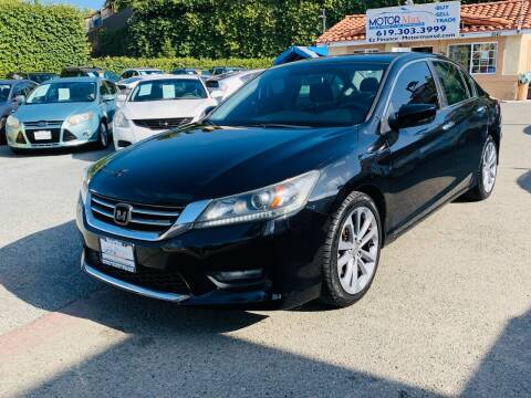 2015 Honda Accord for sale at MotorMax in San Diego CA