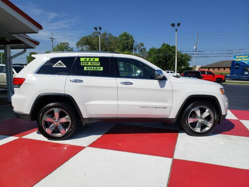 2015 Jeep Grand Cherokee for sale at TEAM ANDERSON AUTO GROUP INC in Richmond IN