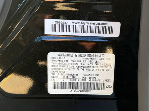 2016 Infiniti Q50 3.0T Premium