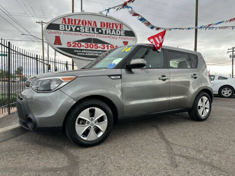 2016 Kia Soul for sale at Arizona Drive LLC in Tucson AZ