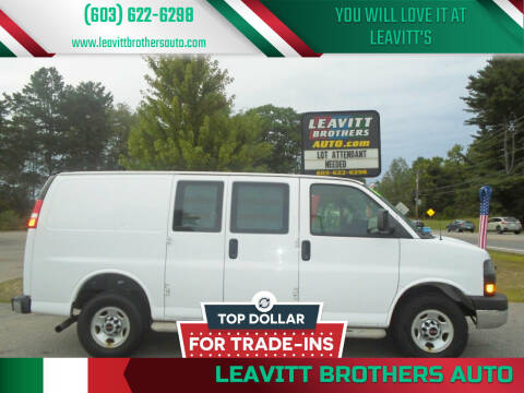 2016 GMC Savana Cargo for sale at Leavitt Brothers Auto in Hooksett NH