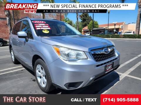 2015 Subaru Forester for sale at The Car Store in Santa Ana CA