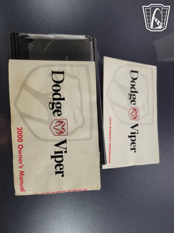 2000 Dodge Viper RT/10