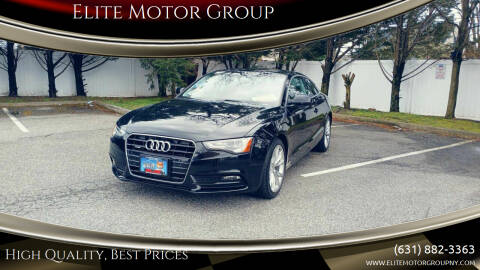 2013 Audi A5 for sale at Elite Motor Group in Lindenhurst NY