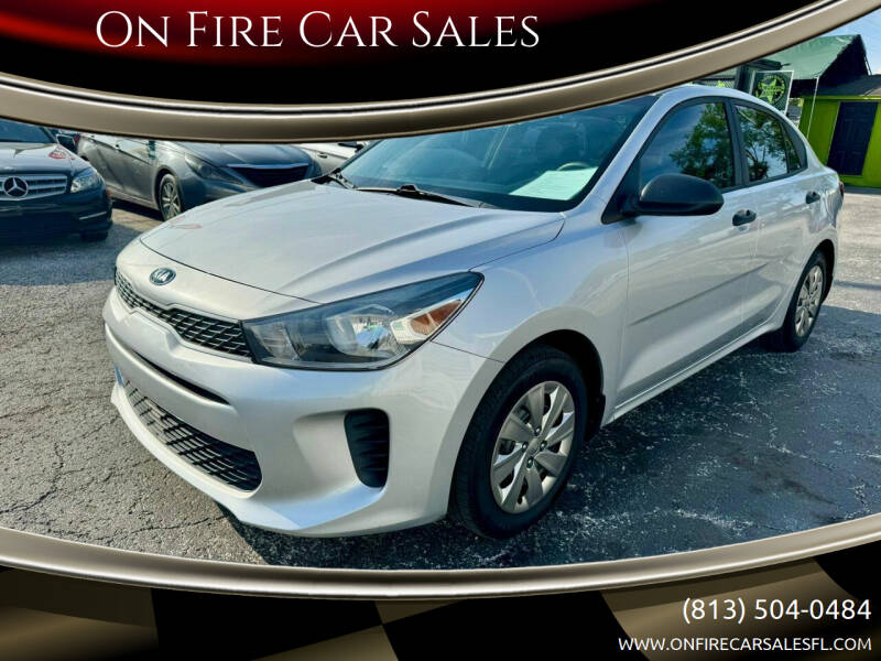 2018 Kia Rio for sale at On Fire Car Sales in Tampa FL