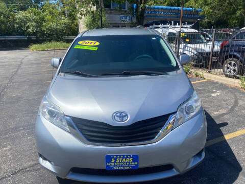 2011 Toyota Sienna for sale at 5 Stars Auto Service and Sales in Chicago IL