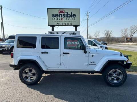 2017 Jeep Wrangler Unlimited for sale at Sensible Sales & Leasing in Fredonia NY