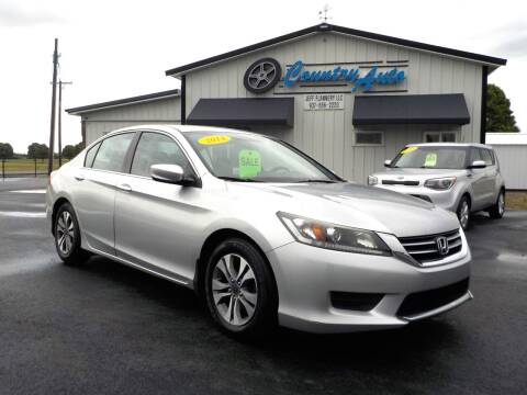 2014 Honda Accord for sale at Country Auto in Huntsville OH