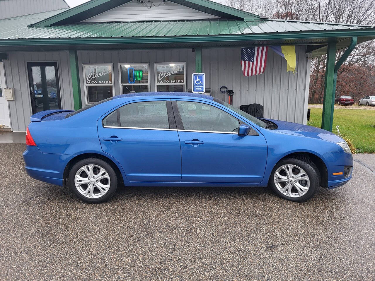 2012 Ford Fusion for sale at Clarks Auto Sales Inc in Lakeview, MI