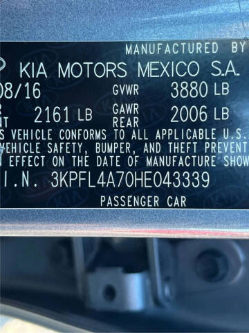 2017 Kia Forte